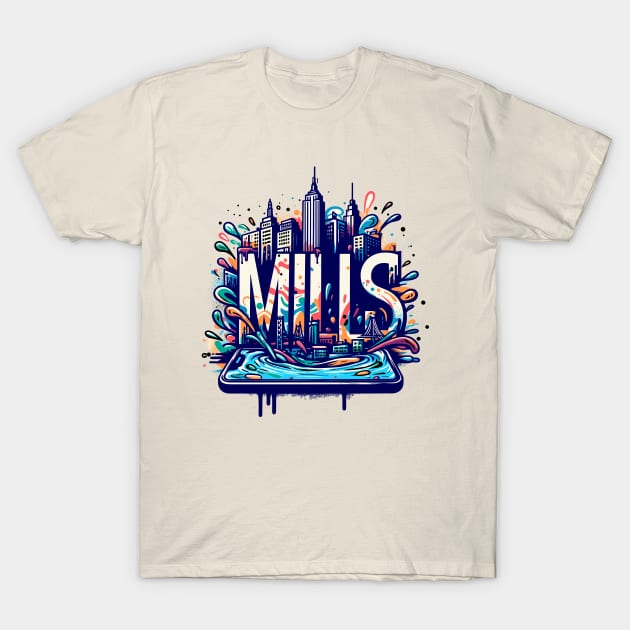 Urban Fusion: Millenials T-Shirt by Artilize